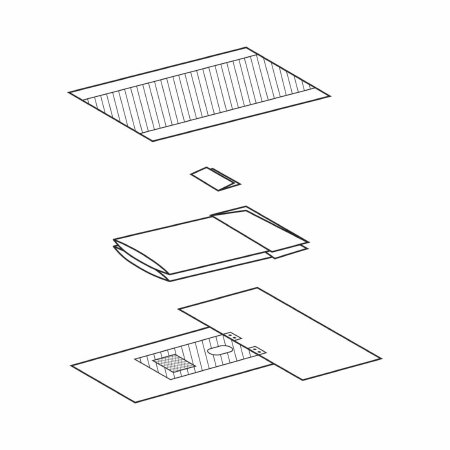 Pack Urology Cystoscopy I Pack contains: (1) back table cover, zone-reinforced, 44' x 78', (1) absorbent towel, 15' x 22', (2) leggings with 6' cuffs, and (1) cystoscopy 'T' drape.(1/EA 12/CS) by O&M Halyard  ID 88611